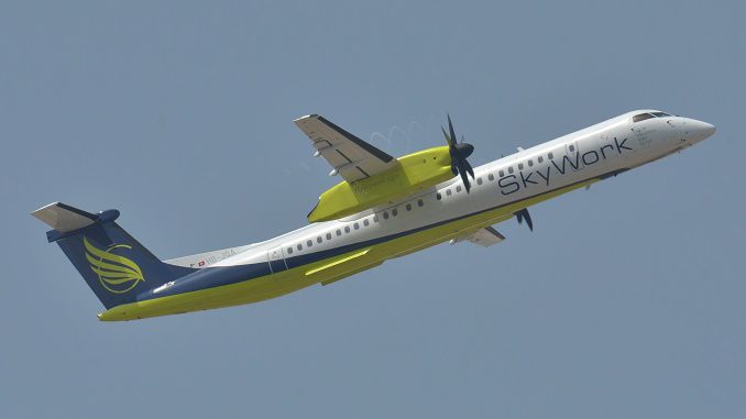 De_Havilland_Canada_DHC-8-400_Dash_8_SkyWork_Airlines_(SRK)_HB-JGA_-_MSN_4198_(9595149784)