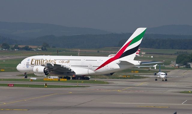 Emirates von Dubai nach Hamburg A380 Emirates von Dubai nach Hamburg A380